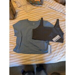 NWT Girlfriend Collective Bundle: 4XL Shirt and Bra